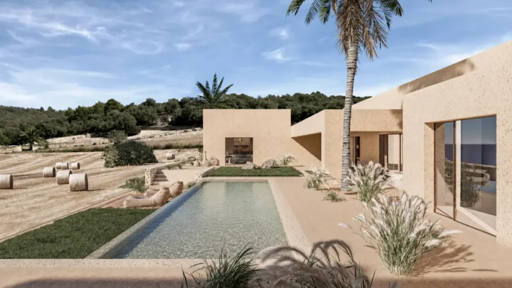 Finca en Valle de Rotana Manacor con proyecto de villa aprobado